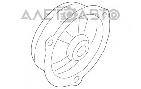 Difuzorul din spate dreapta Audi A4 B9 17- Bang and Olufsen