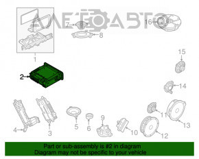 NAVIGARE MULTIMEDIA RADIO Audi Q5 80A 18-