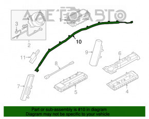 Perna de aerbag laterală stânga pentru Audi A4 B9 17-