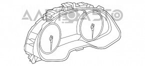 Panoul de instrumente Audi Q5 80A 18-