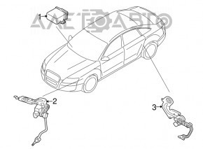 Modul de control al luminilor Audi Q7 4L 10-15