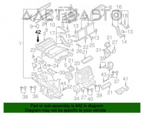 Senzorul de temperatură a aerului ambiant VW Tiguan 09-17 nou OEM original