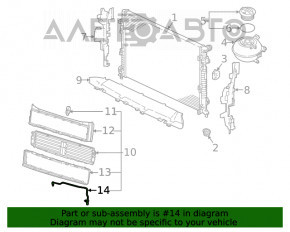 Senzor de temperatură a aerului ambiant Audi A4 B8 08-16 nou OEM original