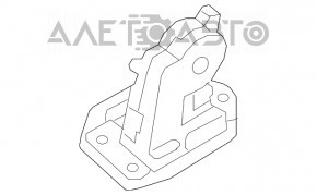 Blocare portbagaj Nissan Leaf 11-17 nou OEM original