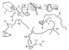 Supapa electromagnetica Toyota Camry v70 18-