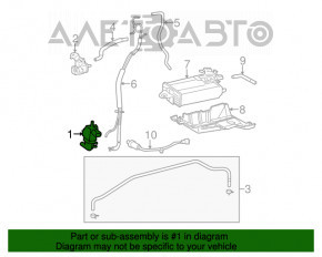 Supapa solenoidă de vid Lexus RX350 RX450h 10-15