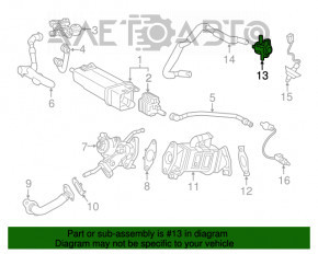 Solenoid vid vacuum Lexus RX350 RX450h 10-15 nou OEM original