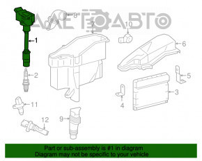 Катушка зажигания Lexus NX200t NX300 15-21 2.0T