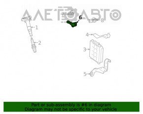 Senzorul de arbore cotit Toyota Avalon 13-18 3.5 2GR-FE