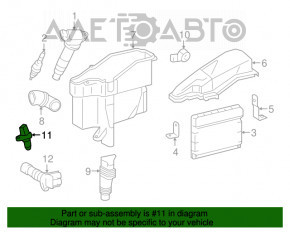 Датчик положения распредвала 2ZR-FXE Toyota Prius 30 10-15