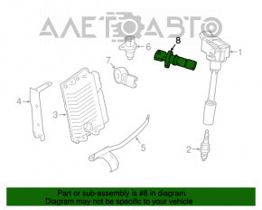 Senzorul de poziție a arborelui cu came Toyota Prius V 12-17 2ZR-FXE nou OEM original