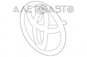 Emblema "Toyota" de pe fața Toyota Camry v70 21-