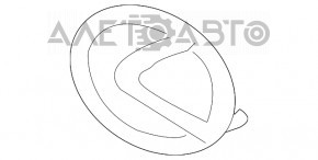 Emblema grilei radiatorului Lexus GX470 03-09, nouă, originală OEM.