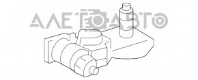 Terminal negativ pentru baterie Toyota Rav4 13-18 hibrid, nou, original OEM.