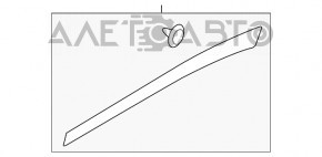 Capac usa inferioara spate stanga Subaru B9 Tribeca