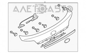 Capac portbagaj Subaru Outback 10-11 fara camera