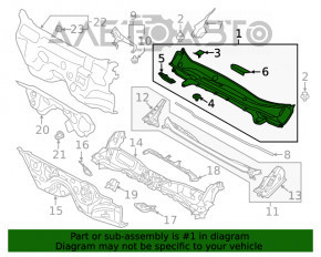 Grila stergatoarelor din plastic pentru Subaru Forester 19- SK