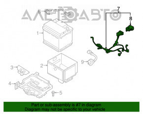 Клемма плюсовая Kia Forte 4d 14-18