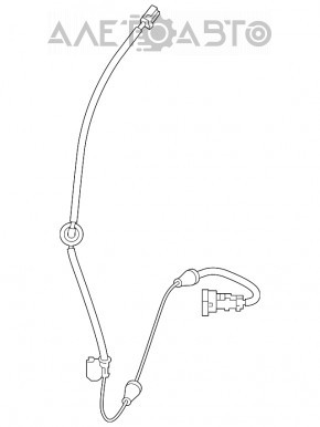 Cablu senzor ABS spate dreapta Kia Soul 14-19