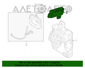 Blocul de relee Hyundai Sonata 15-19