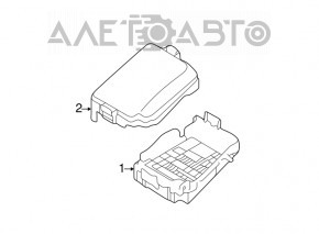 Крышка блока предохранителей подкапотная Hyundai Elantra UD 11-16
