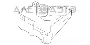 Carcasa cutie siguranțe compartiment motor Hyundai Tucson 16-20 nou original OEM