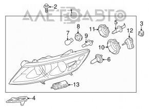 Blocul de aprindere Kia Optima 11-13 pre-restilizare