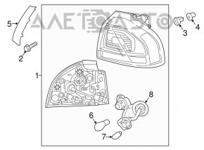 Lampa exterioară aripă stângă Kia Niro 17-22 halogen