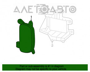 Reflector spate stânga Kia Sorento 14-15, nou, original OEM