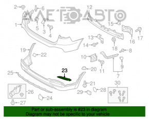 Reflector spate dreapta Kia Sorento 16-18 pre-restilizare