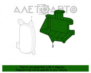 Reflector spate dreapta Kia Sorento 14-15, nou, original OEM