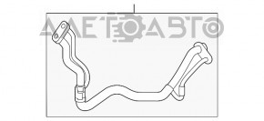 Tubul de aer condiționat pentru rândul din spate dublu Infiniti JX35 QX60 15-18