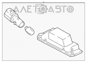 Lumina spate stânga a barei de protecție Kia Niro 17-22, nouă, originală OEM