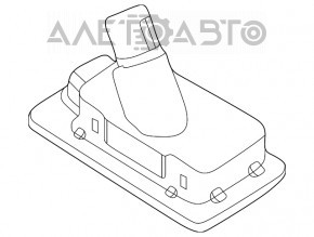 Iluminarea numărului capacului portbagajului stânga Hyundai Elantra UD 11-16 nou OEM original