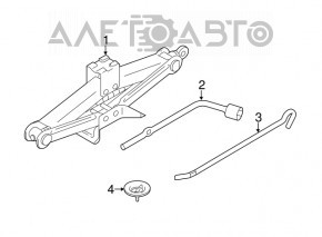 Ручка домкрата Mitsubishi Outlander 14-21