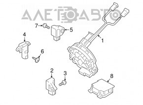 Volanul Hyundai Santa FE 19- cu încălzire, nou, neoriginal, TQPARTS.