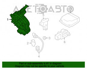 Cablu de direcție Kia Sorento 16-18