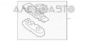 Controlul geamului electric din față, stânga, pentru Kia Sorento 16-18 sport