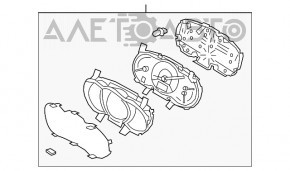 Panoul de instrumente Kia Sorento 16-18, facelift 56k