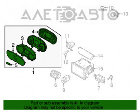 Tabloul de bord Kia Optima 16- 65k