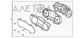 Tabloul de bord Kia Optima 11-13 hibrid