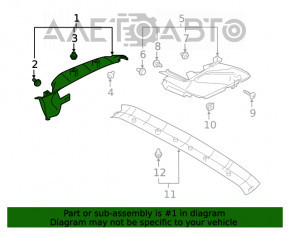 Capac spate dreapta fata Subaru Outback 20- gri