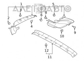 Capac spate dreapta fata Subaru Outback 20- gri