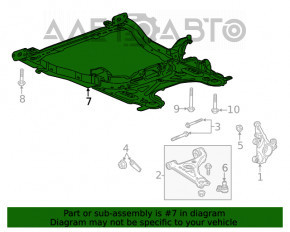 Подрамник передний Buick Encore 13-16