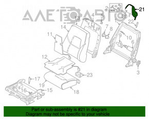 Radiatorul condensatorului de aer condiționat pentru Lexus RX300 98-03, nou, neoriginal.