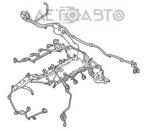 Cablu motor Porsche Cayenne 958 11-17