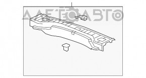 Capacul portbagajului Buick Encore 13-14