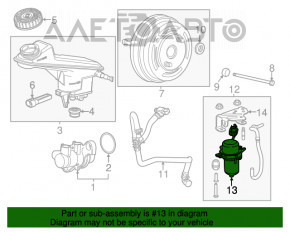 Pompa de vid Buick Encore 13-16