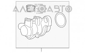 Главный тормозной цилиндр с бачком Buick Encore 13-19