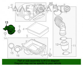 Воздухоприемник Buick Encore 13-19